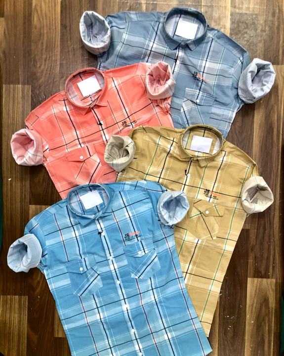 LYCRA CARGO SHIRTS  uploaded by KRAFT (jeans & casuals) on 2/14/2023