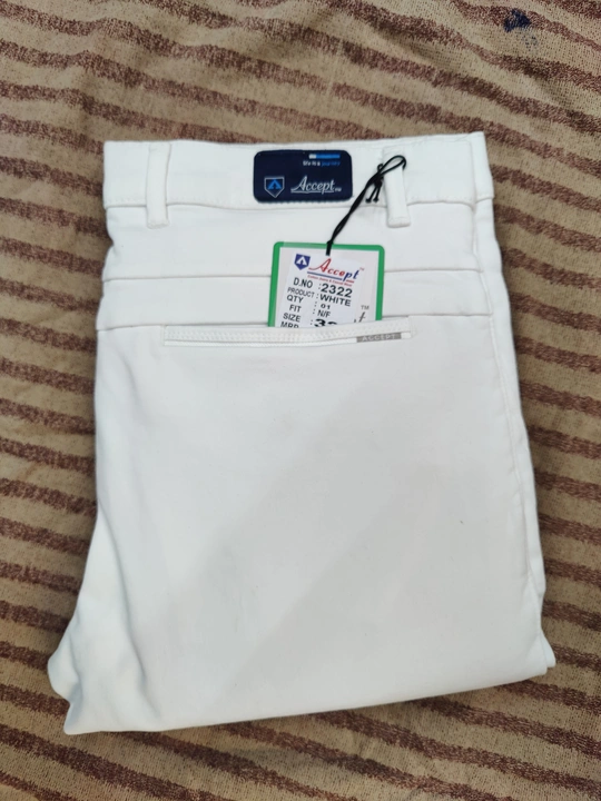 White cotton pant  uploaded by Credibal on 2/14/2023