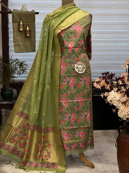 Banarasi suit ptola uploaded by K-Naz silk international on 2/14/2023