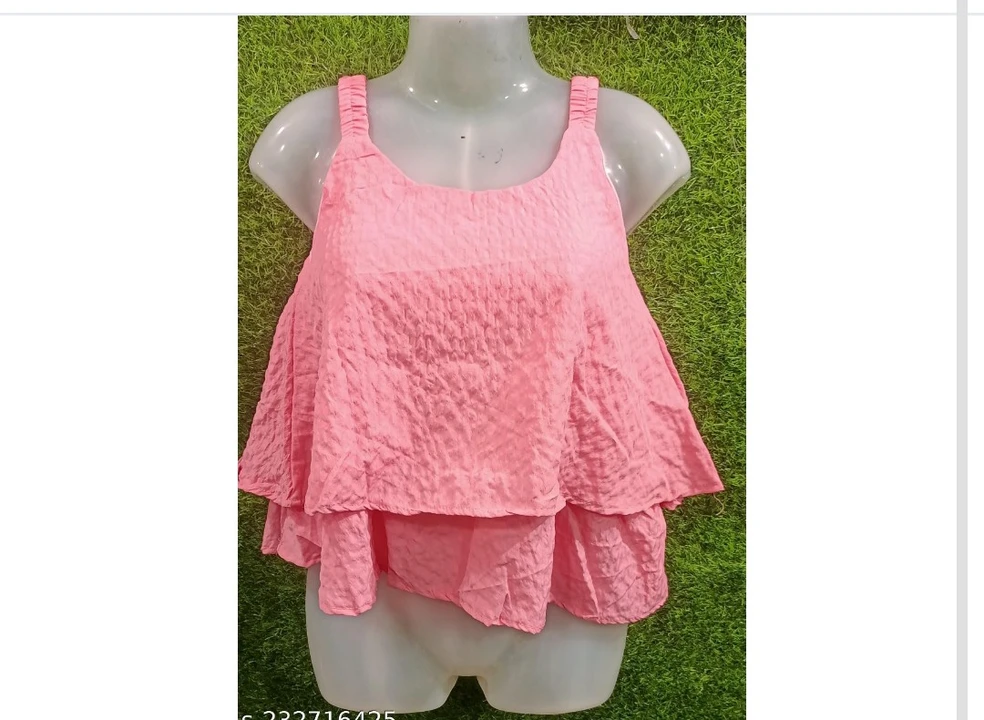 Bubble clothes crop top  uploaded by Mannat collection on 2/14/2023