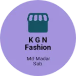 Business logo of K G N FASHION DRESS