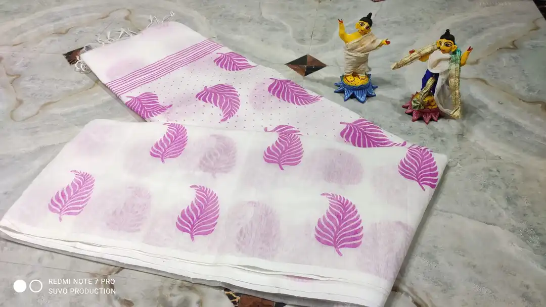 Exclusive Pata Print Saree Collection With Running BP  uploaded by Nilima Fashion House on 2/14/2023