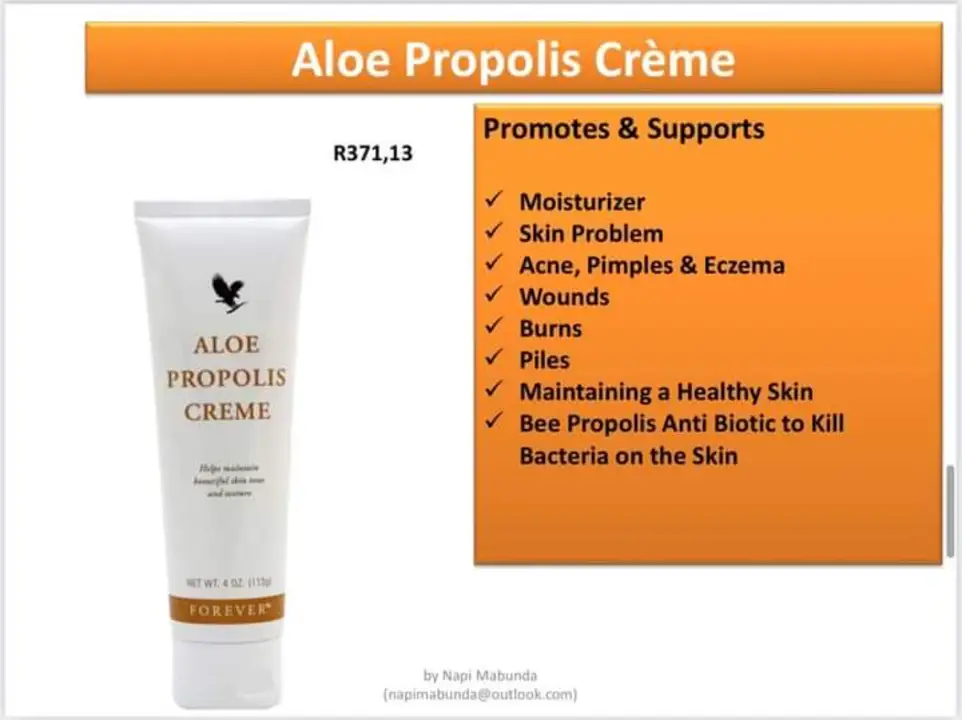 Aloe propolis cream uploaded by business on 2/14/2023