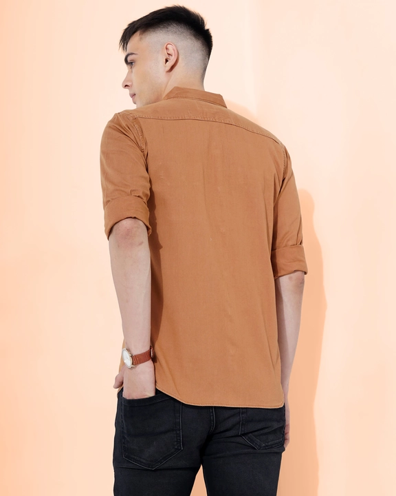 Double pocket Twill Sulphur Solid Shirts  uploaded by Baheti Garments  on 2/14/2023