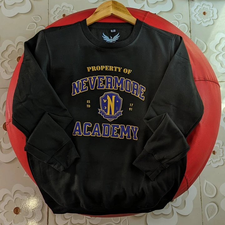 Nevermore Academy (Wednesday) Sweatshirt  uploaded by INFIRAX on 2/14/2023