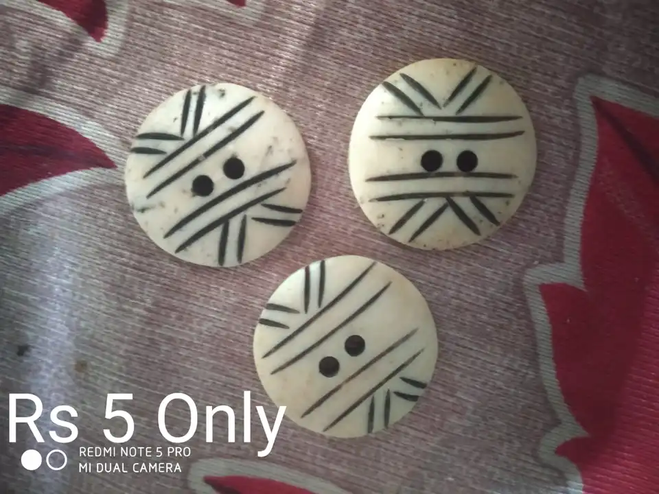 Bone buttons  uploaded by Zain handicrafts on 2/14/2023