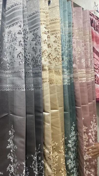 Jaquard panel curtains  uploaded by LAVYA CREATIONS on 2/14/2023