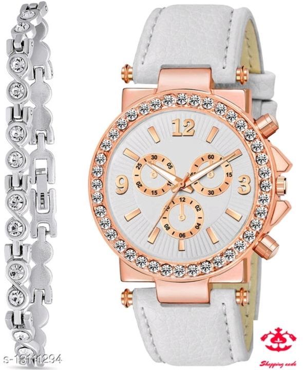 Classy watches with bracelet  uploaded by Shopping adda on 2/20/2021