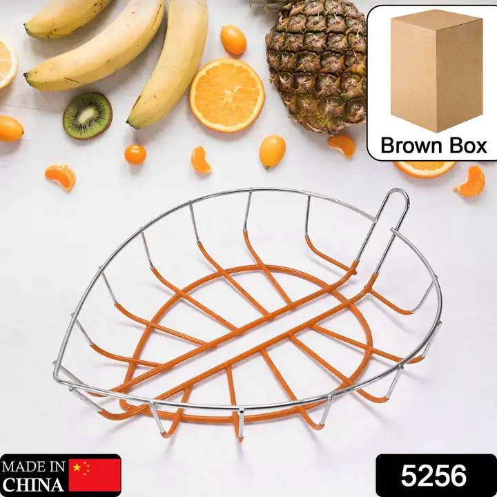 5256 LEAF FRUIT BOWL ATTRACTIVE FRUIT BOWL STEEL 23CM FOR KITCHEN & HOME USE

 uploaded by DeoDap on 2/14/2023