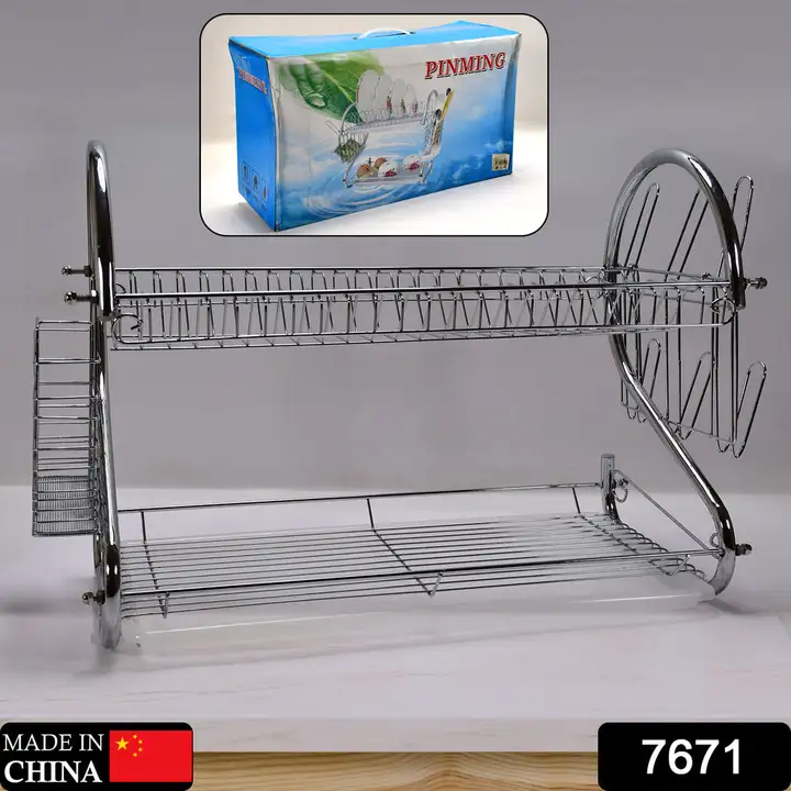 7671 DISH DRAINER TWO LAYER DISH DRYING RACK WITH DRAIN BOARD

 uploaded by DeoDap on 2/14/2023