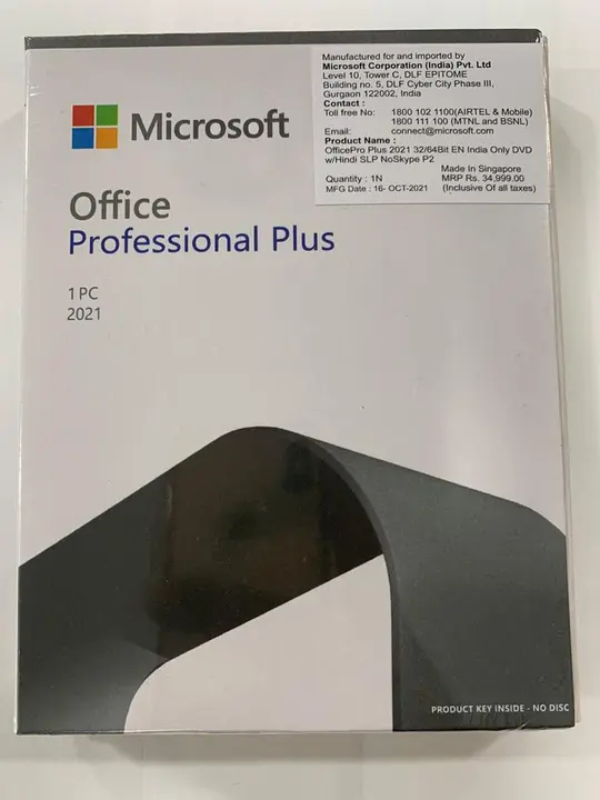 Office professional plus 2021 uploaded by Aasoni computer systems on 2/14/2023