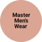Business logo of Master Men's wear
