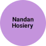 Business logo of Nandan hosiery