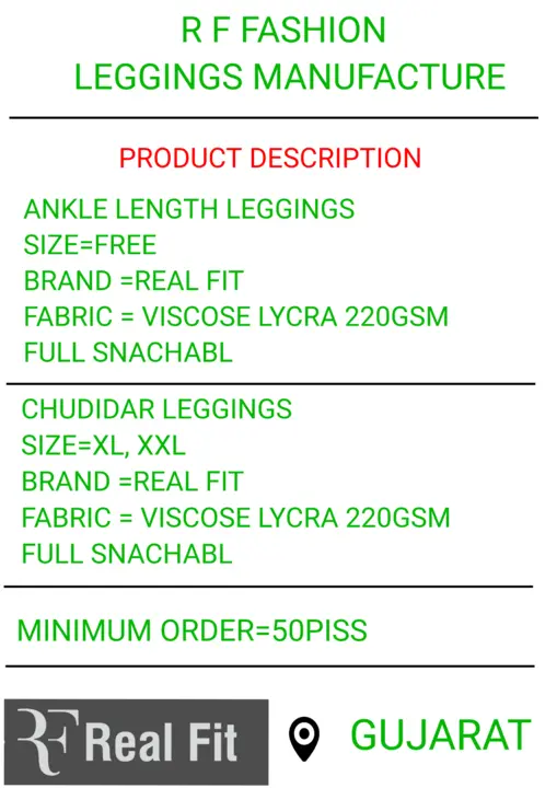 Ankal length leggings  uploaded by N.P.FASHION on 2/14/2023
