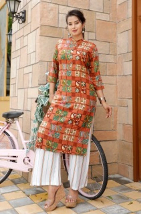 Ladies Rayon (14Kg) Kurti uploaded by business on 2/14/2023