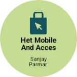 Business logo of HET MOBILE AND ACCESSORIES