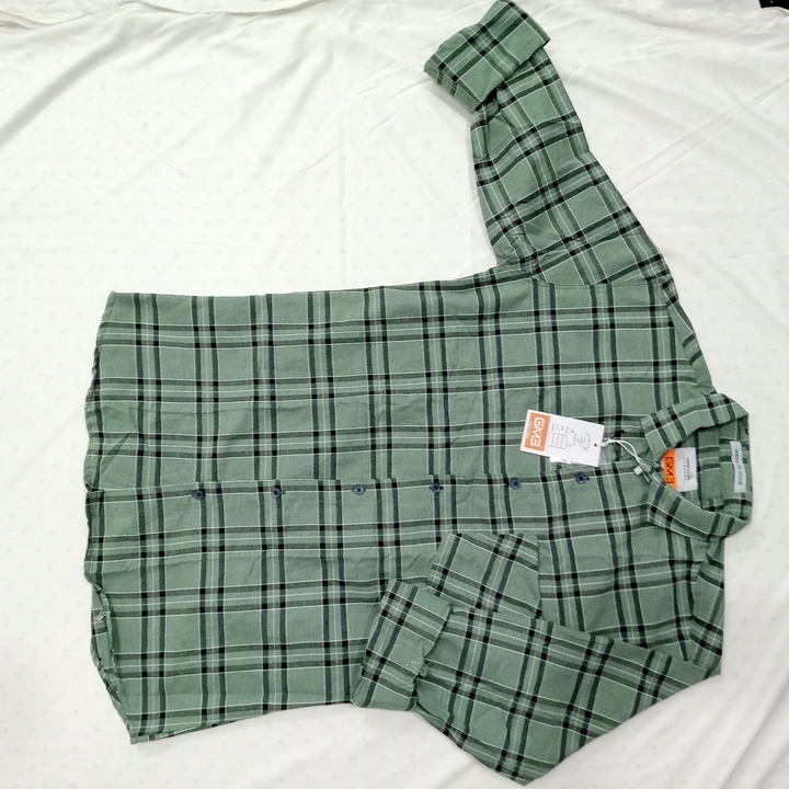Checked shirt green uploaded by American Blues Collections on 2/14/2023