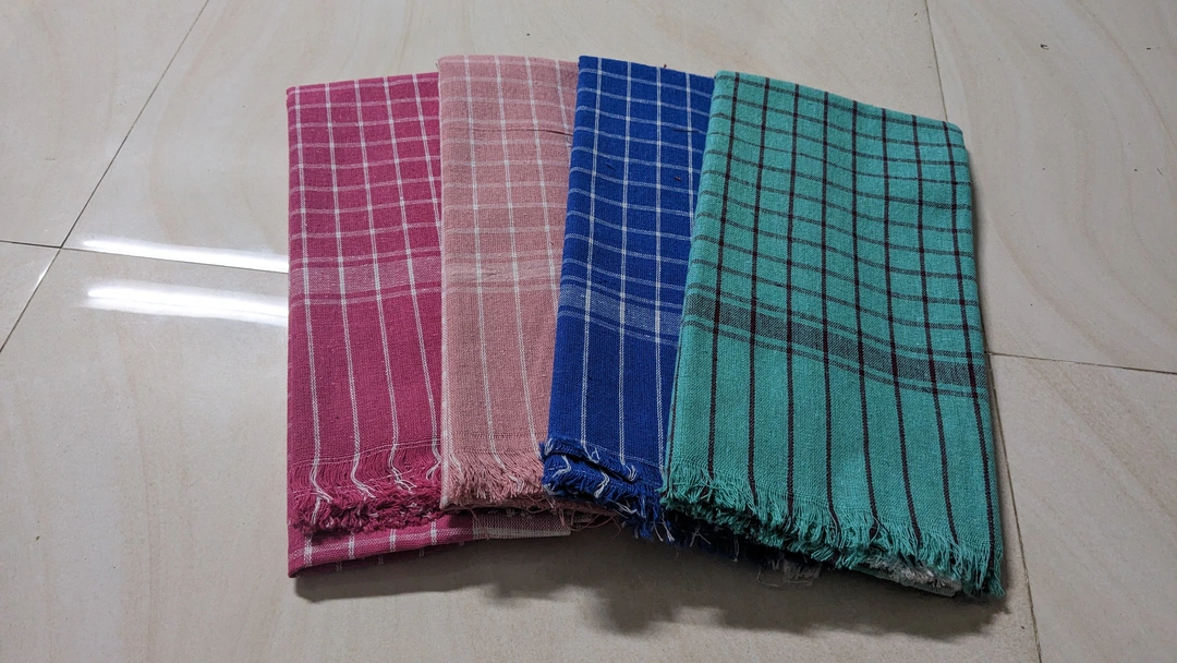 Kadhi Raja bath towels  uploaded by Maari Amman Textile on 5/29/2024