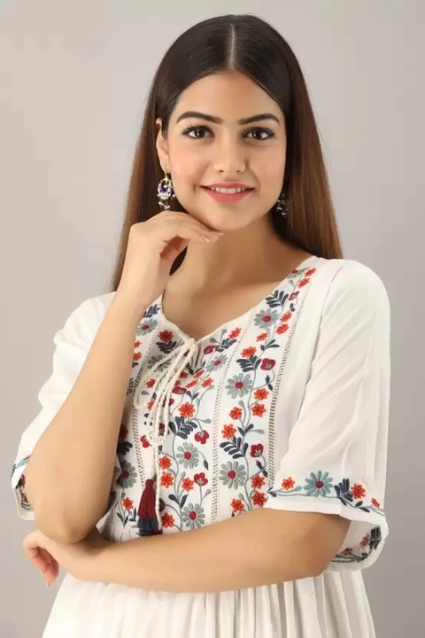 Beautiful embroidery top  uploaded by FASHION MART on 2/14/2023