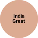 Business logo of India great
