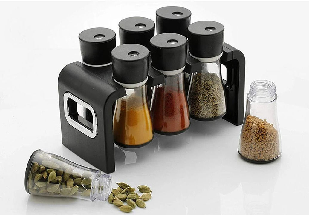 Spice rack set of 6 uploaded by business on 7/7/2020