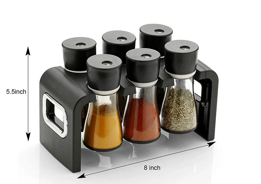 Spice rack set of 6 uploaded by Healthy the Organic on 7/7/2020