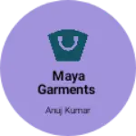 Business logo of maya garments