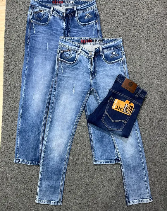 👖 Only wholesaler 👖 📱+60📱 CALL& WHATSAPP Size Ratio . 28 28 30 30 32 34 MOQ. 30 uploaded by Jeans Manufacturers Delhi on 2/14/2023