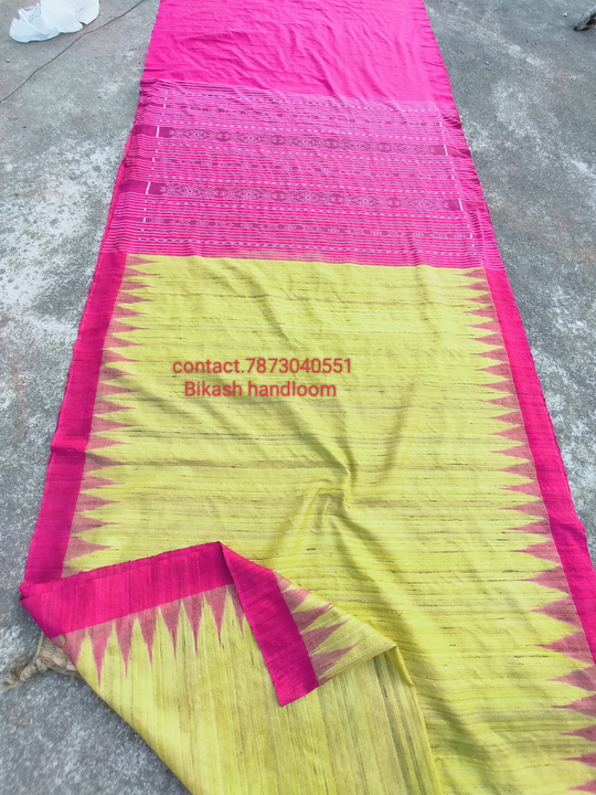 Handloom Tasser ghicha silk sarees  uploaded by Bikash handloom  on 2/14/2023