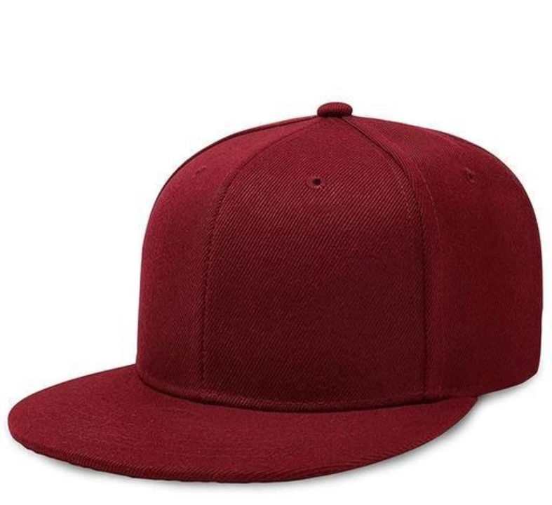 Hip Hop maroon color Caps uploaded by business on 2/14/2023