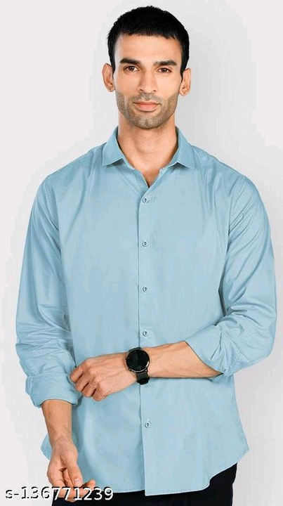 Men Formal Shirts
Name: Men Formal Shirts
Fabric: Cotton
Sleeve Length: Long Sleeves
Pattern: Solid
 uploaded by Vaishali wholesale store on 2/14/2023