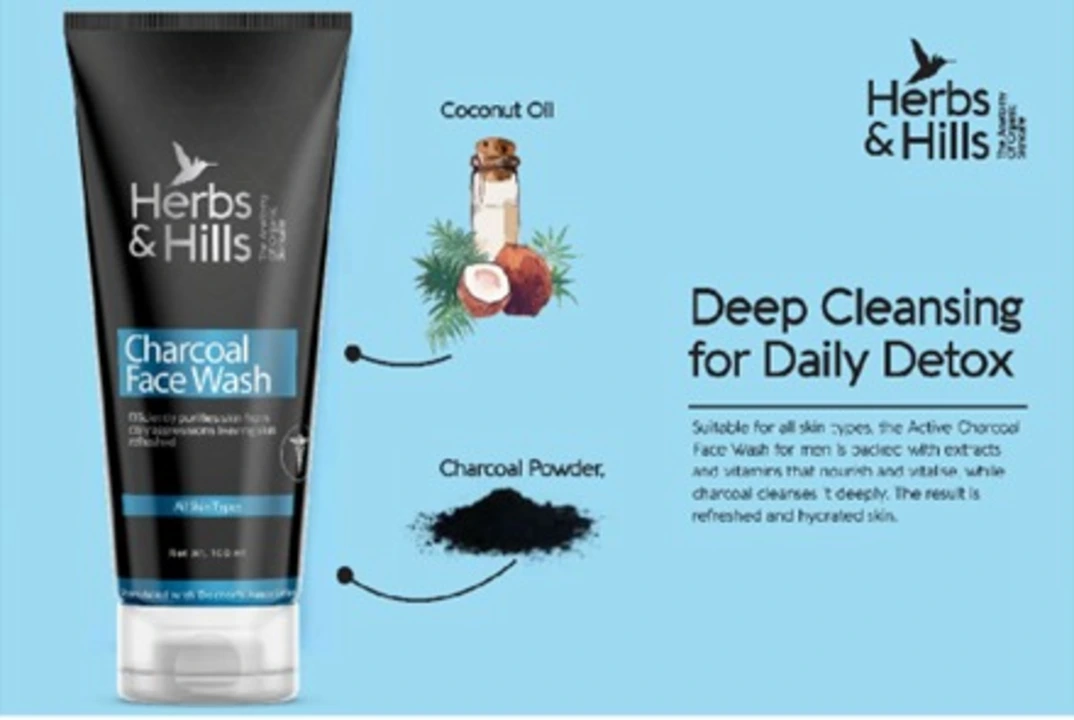 Organic Charcoal Face wash  uploaded by Universe on 2/14/2023