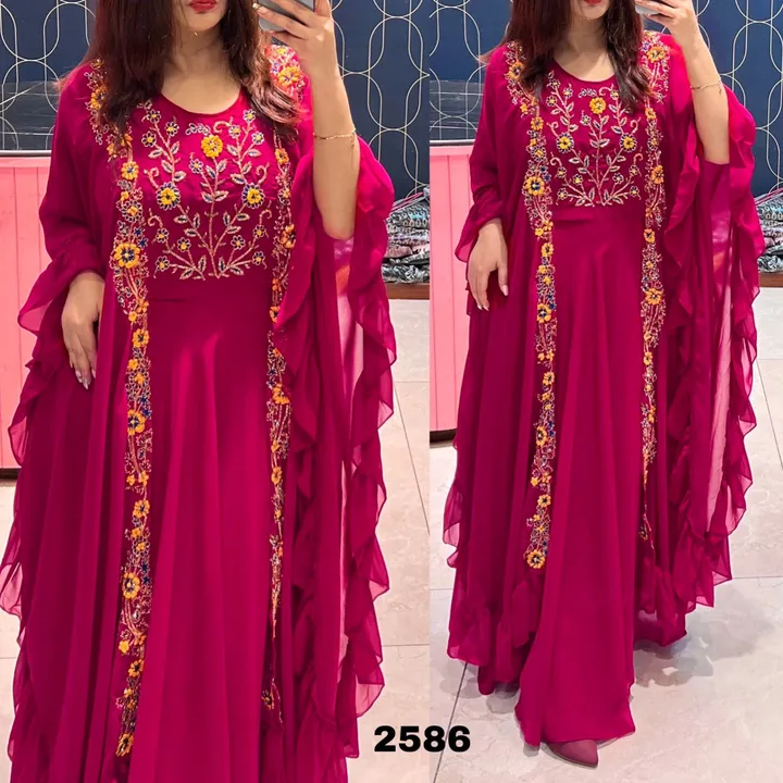 RUTBA KHAN INDO WESTERN DRESS uploaded by business on 2/14/2023