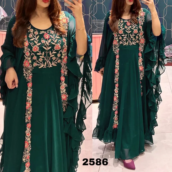 RUTBA KHAN INDO WESTERN DRESS uploaded by Rajputi poshak on 2/14/2023