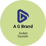 Business logo of A G brand