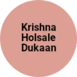 Business logo of Krishna holsale dukaan