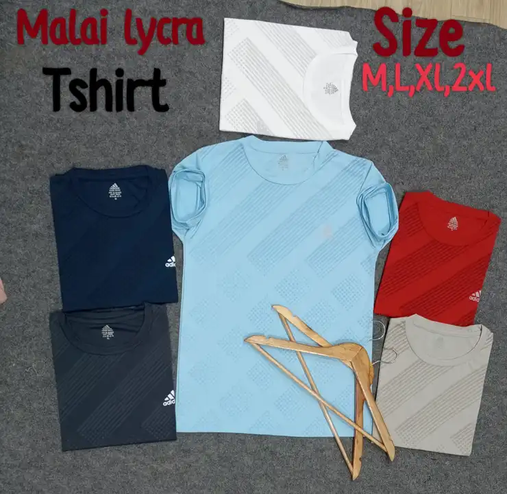 Premium quality malai lycra t-shirts  uploaded by VED ENTERPRISES  on 2/15/2023