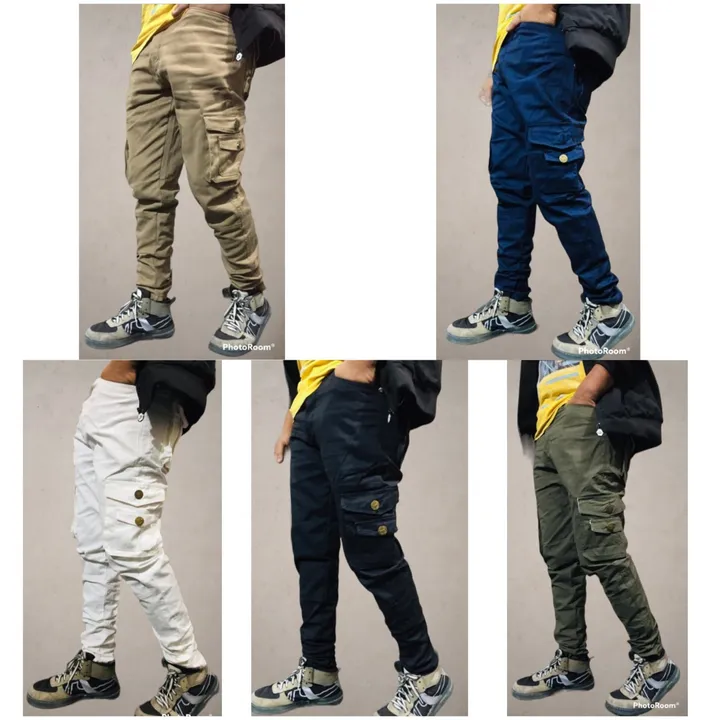 Men's cargo 8 pocket uploaded by Jai Mata Di Garments on 5/13/2024