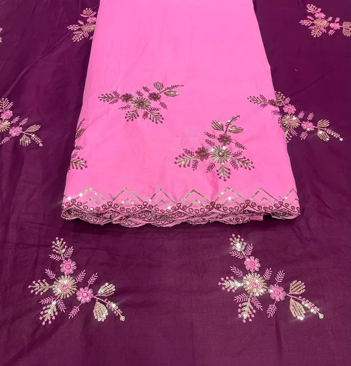 Reyon 14 kg quality top bottom consept  uploaded by Garment gallery Surat  on 2/15/2023