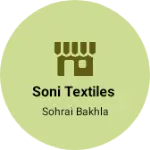 Business logo of Soni textiles