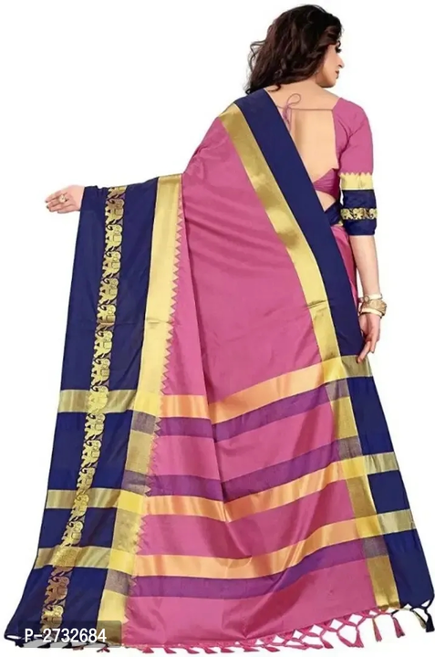 Elephant design cotton silk saree with blouse piece  uploaded by Vikas Marketing  on 2/15/2023