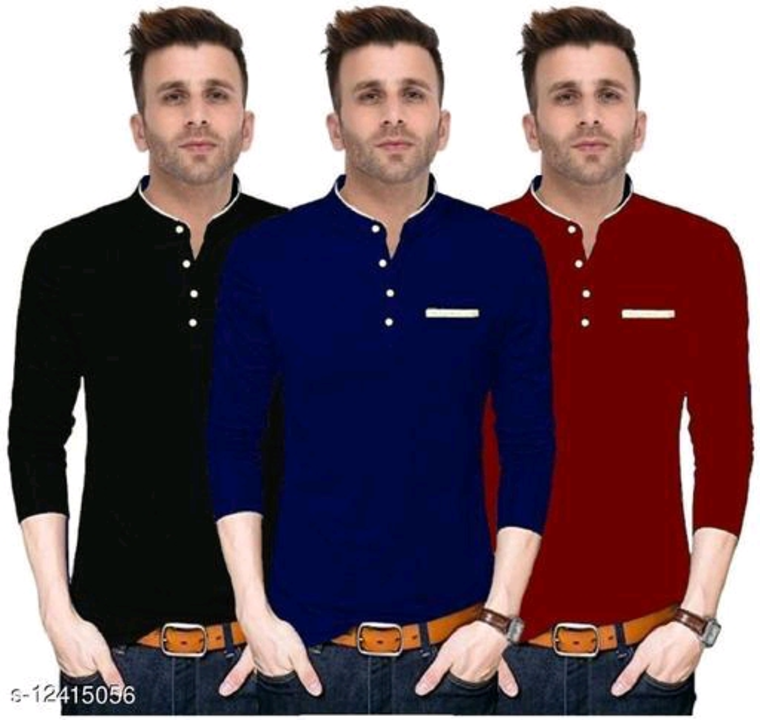 Catalog Name:*Pack of 2 Classy Latest Men Tshirts*
Fabric: Cotton
Sleeve Length: Long Sleeves
Patter uploaded by Vaishali wholesale store on 2/15/2023