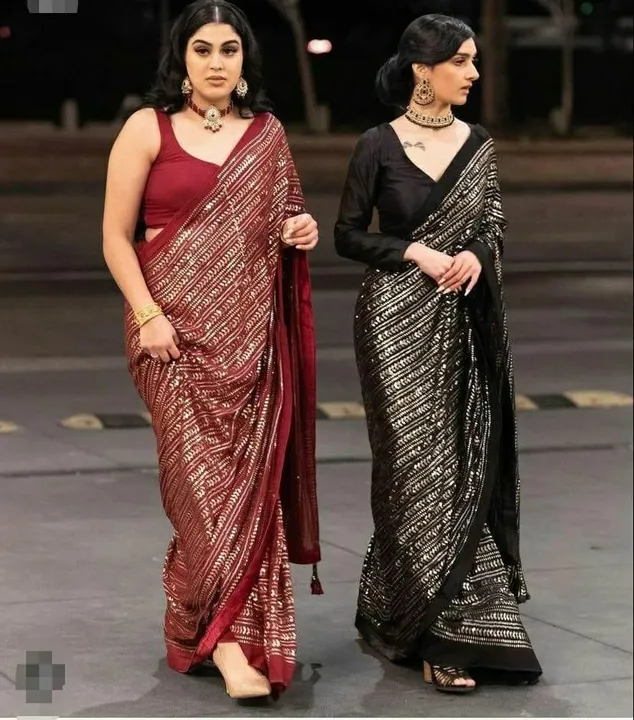 Retro sarees  uploaded by SAKHI ETHNIC TEX on 2/15/2023