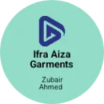 Business logo of Ifra Aiza Garments store