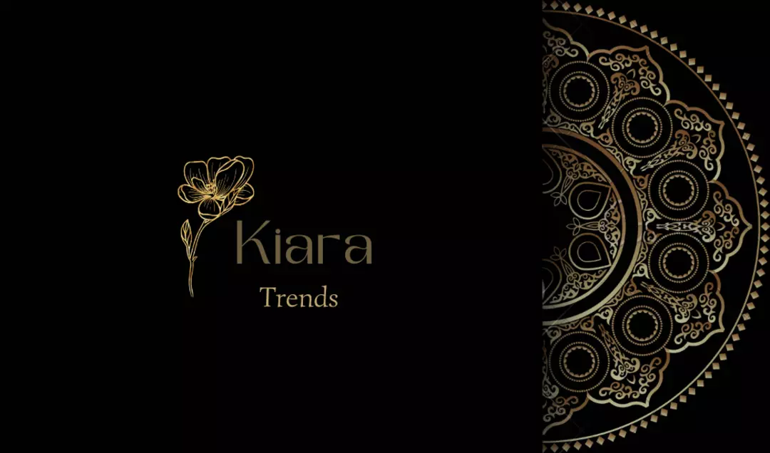 Visiting card store images of Kiara trends