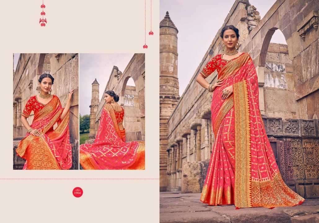 PRERNA

1900 SERIES

RATE - 2125/- PLUS GST

FABRIC - SILK

ALL AVAILABLE IN SINGLES

HD LINK :-
htt uploaded by Aanvi fab on 2/15/2023