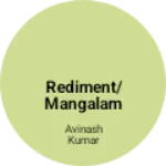 Business logo of Rediment/Mangalam Rediment