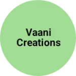 Business logo of Vaani creations