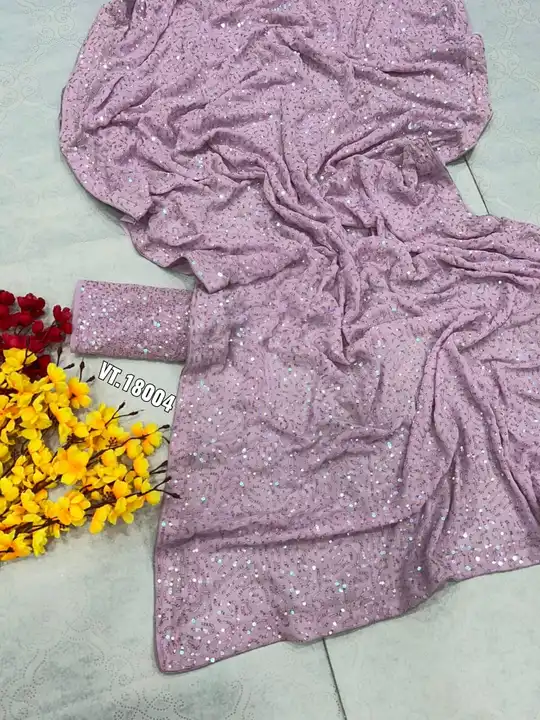 *😍LUXURIOUS COLLECTION…*

Celebrity inspired designer Sequance saree collection 
*👇 PRODUCT DETAIL uploaded by Vishal trendz 1011 avadh textile market on 2/15/2023