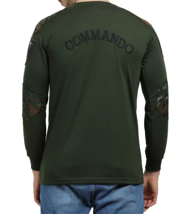 Commando patch t shirt  uploaded by Attri Enterprise on 2/15/2023